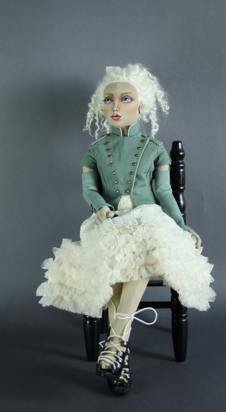 michelle cloth hand made doll bjd 1