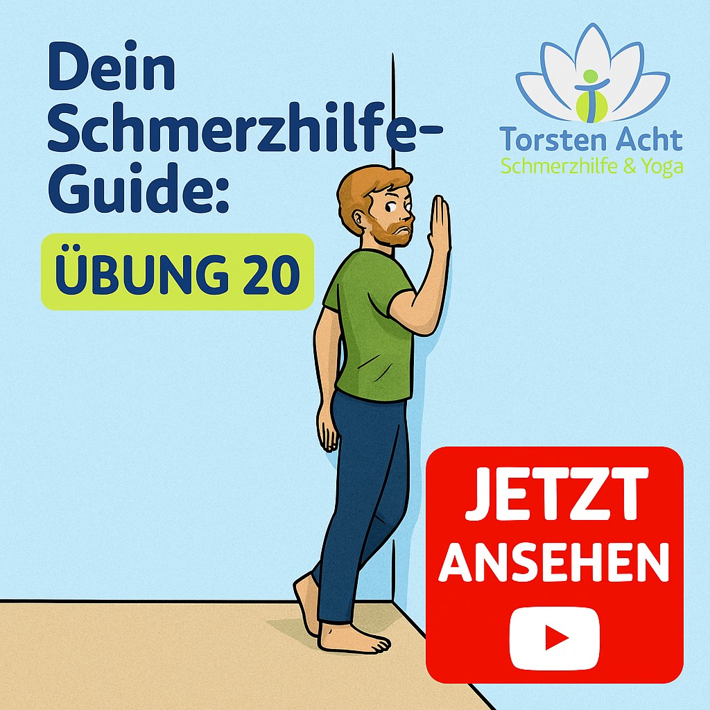 Dein Schmerzhilfe-Guide - Übung 20 - Die ultimative Wandrotation mit Torsten Acht