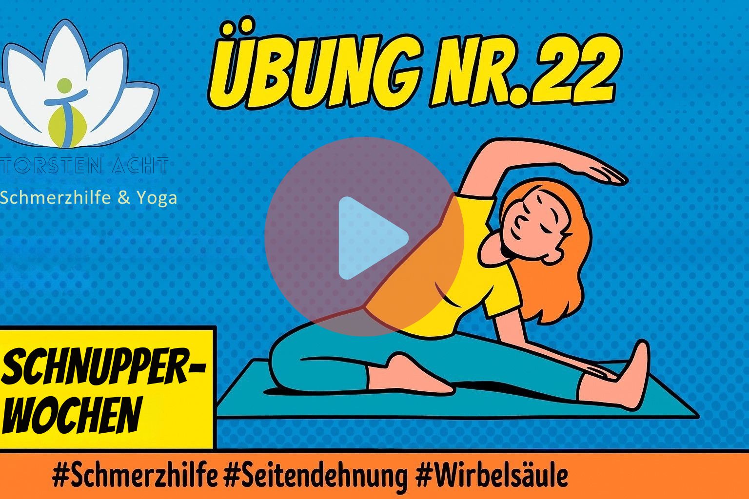 Dein Schmerzhilfe-Guide! Übung Nr. 22 – Befreiung für deine Flanken & Wirbelsäule