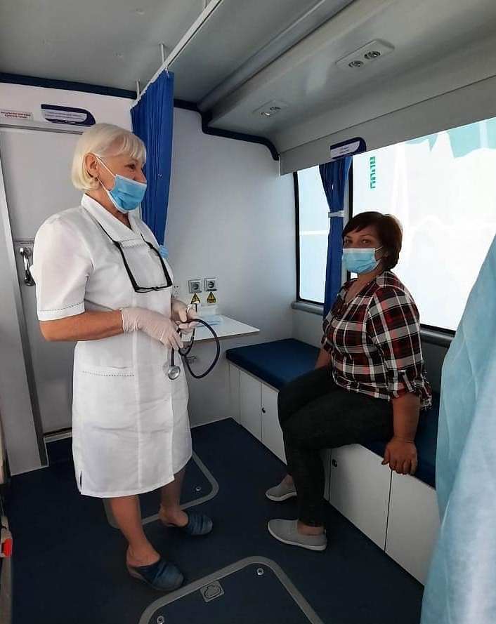 Врач общей практики Захарченко Марина Валентиновна проводит вакцинацию 2021 год