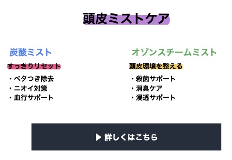 オゾンスチームミストページに移動します