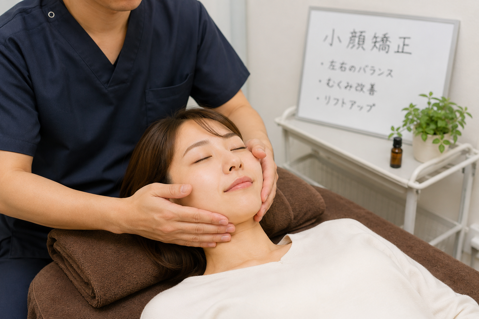 当院の小顔矯正について