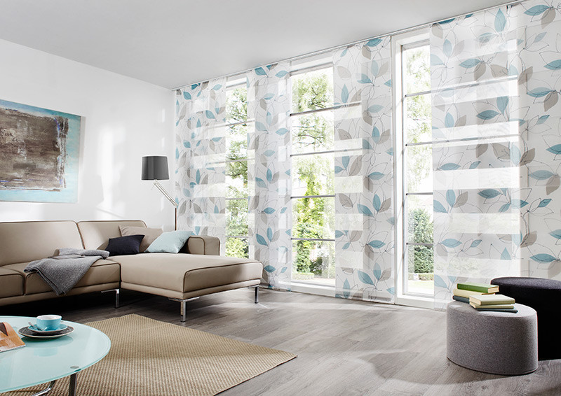 Fensterdekoration Trend 2014 Purismus Lamellen Junker