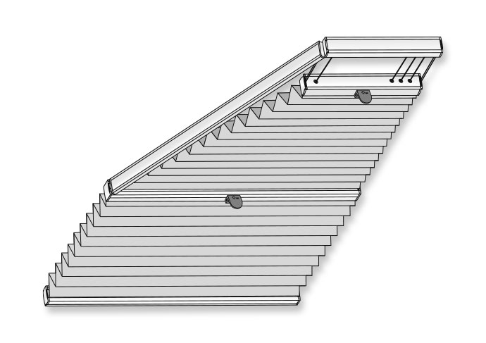 mhz Plissee Plafond Sonderform