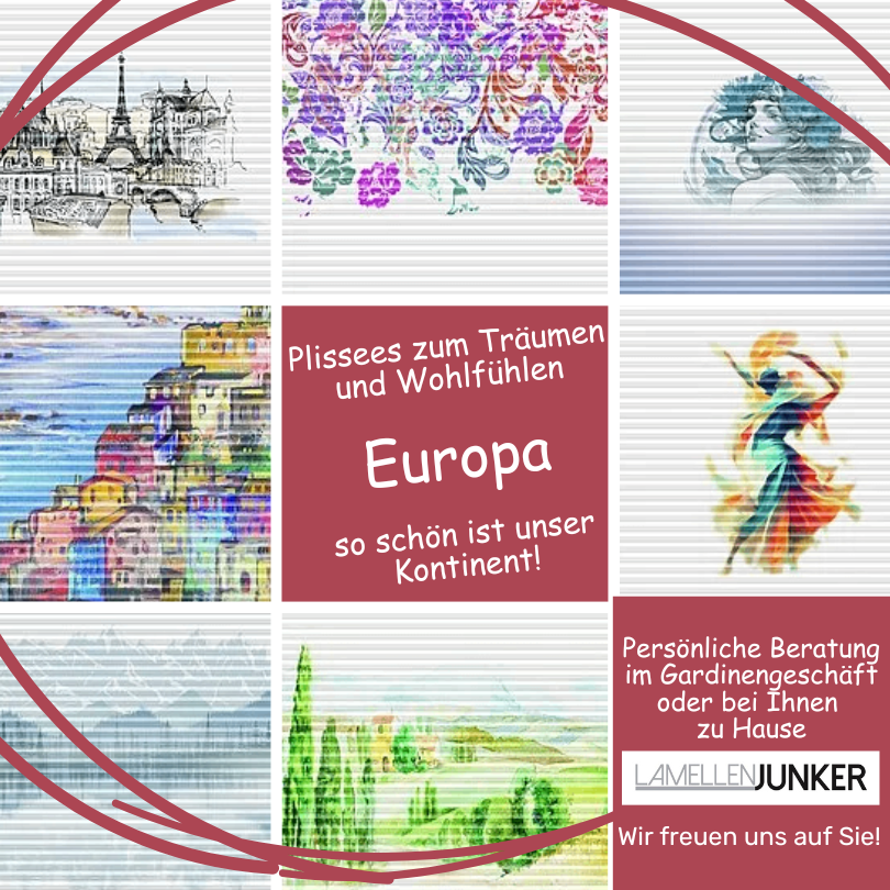 Plissees zum Träumen und Wohlfühlen