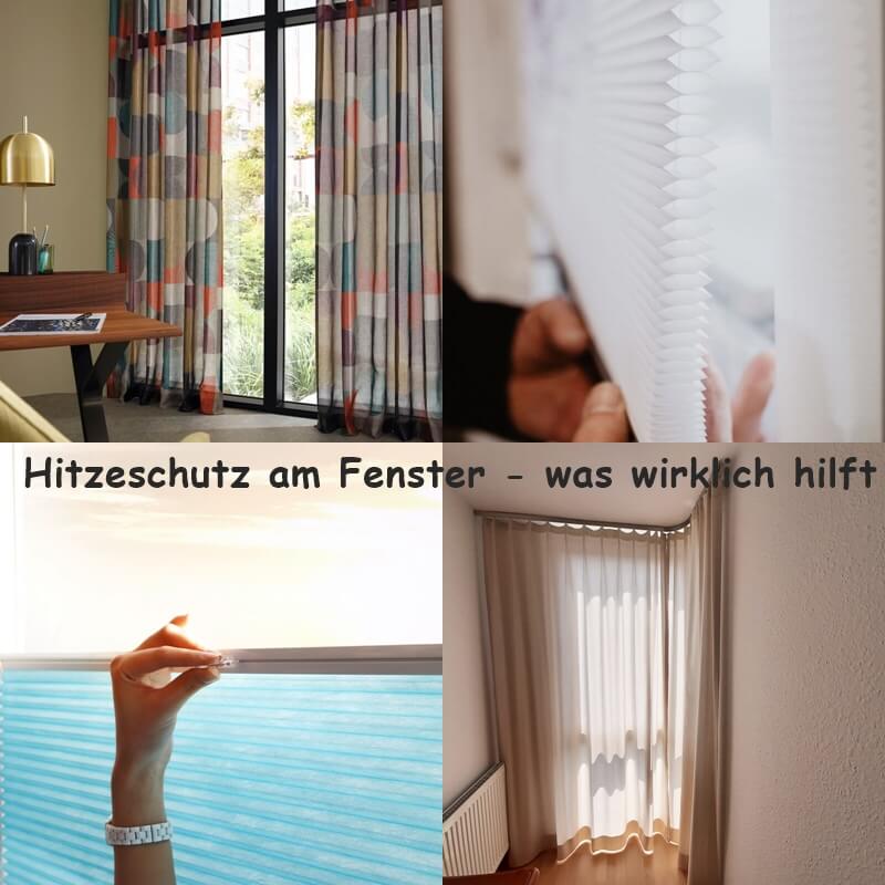Hitzeschutz am Fenster - was im Sommer  wirklich hilft