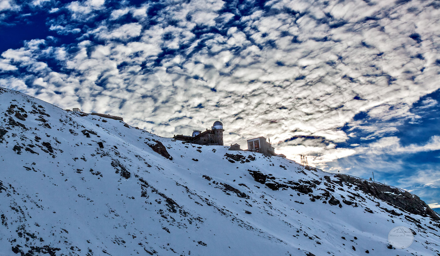 Bild: Blick auf den Gornegrat mit dem Kulm-Hotel, Zermatt, "kulm", www.2u-pictureworld.de