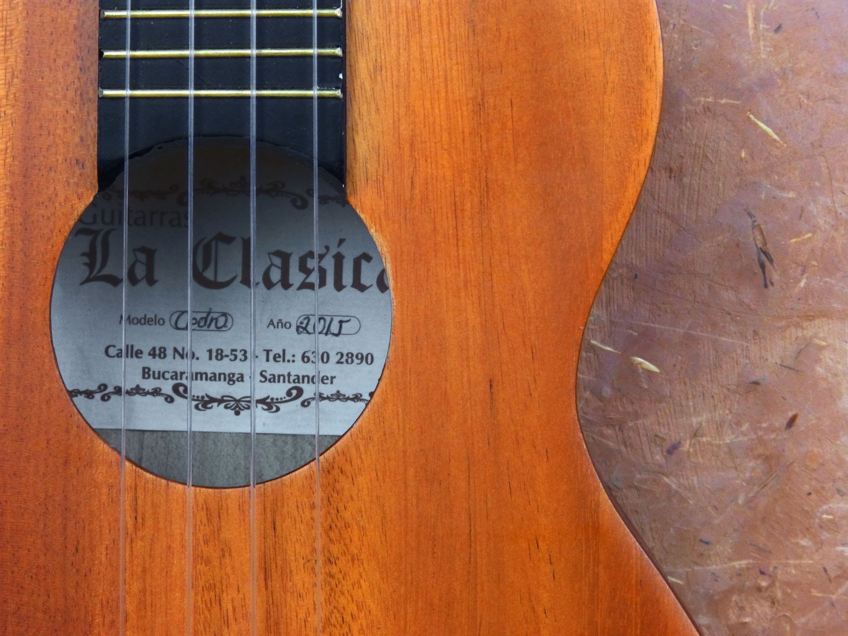 2015 Ukelele tenor La Clásica