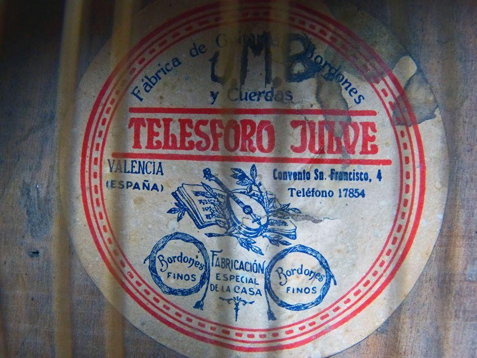 1932-1933 Bandurria Telesforo Julve