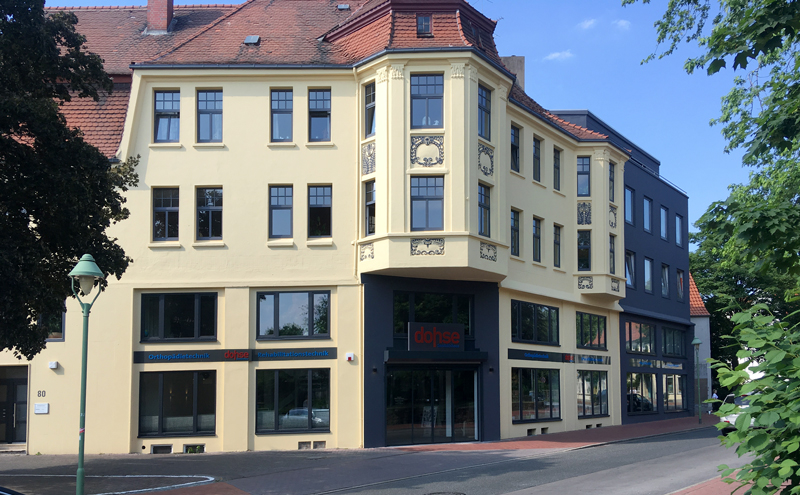 Wir sind in der 1. Etage
