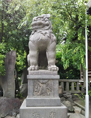 牛島神社の狛犬