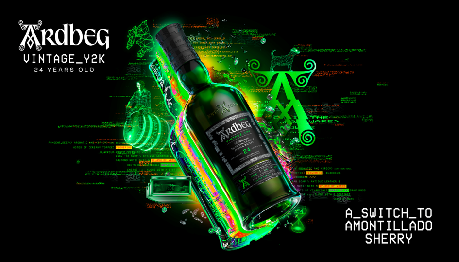 限定 Ardbeg アードベッグ ヴィンテージ Y2K 23年 専用ボックス付き アードベッグ蒸留所再生を象徴する2000年に蒸留の原酒から誕生