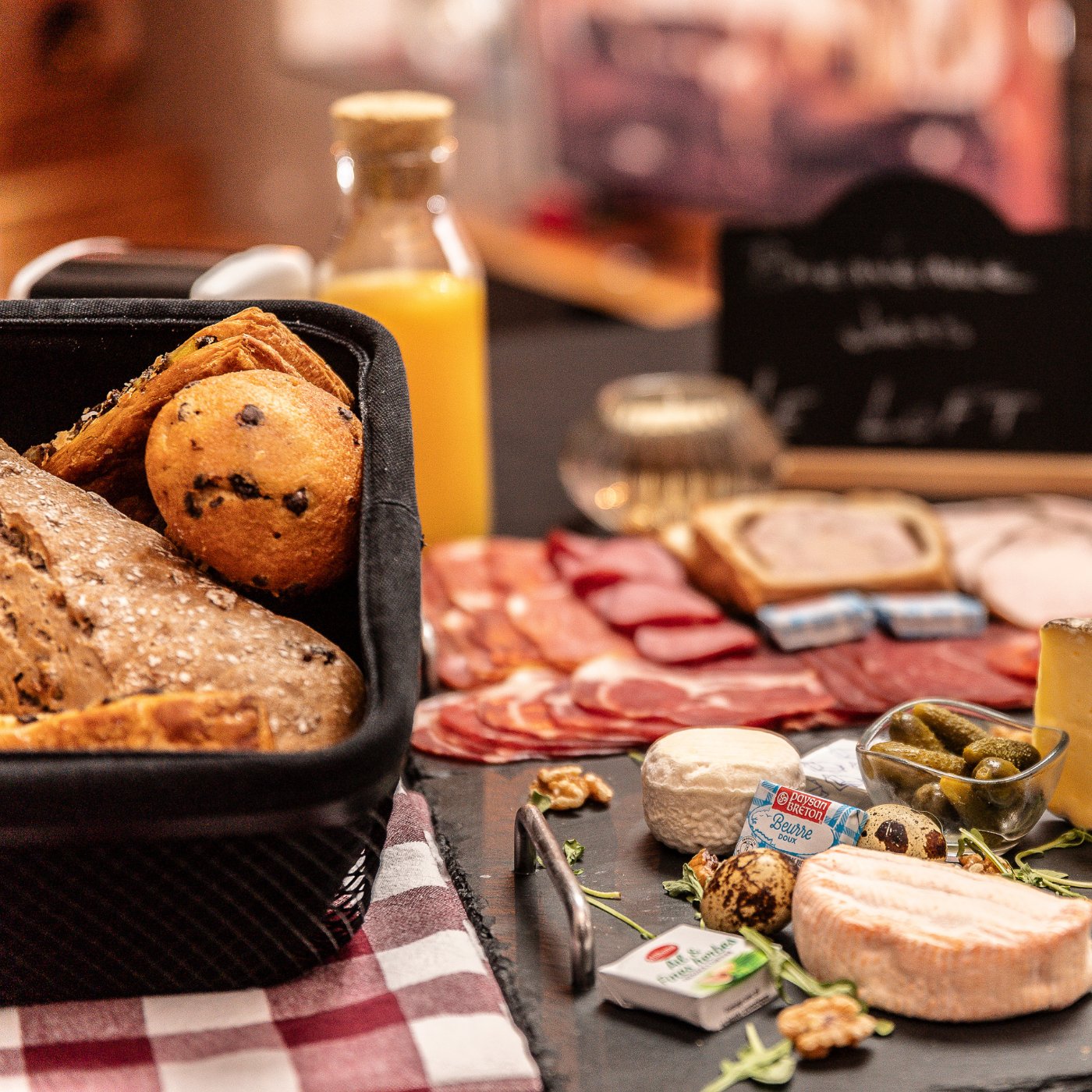 Brunch terroir et campagnard lors d'un séjour tout compris à deux pas de La Bresse-Hohneck 