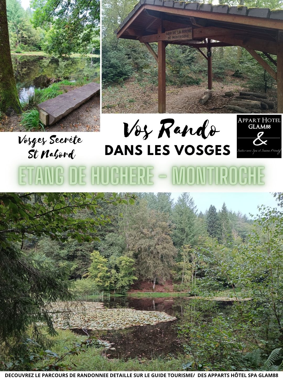 Découverte et Randonnée de l'etang de Huchère