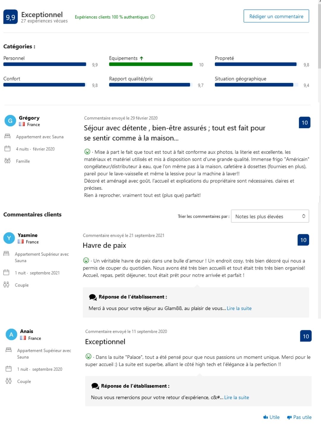 Retour d'expérience Hote Booking