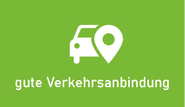 Dieses Wohngebiet bietet: eine gute Verkehrsanbindung