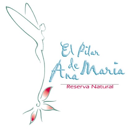 Logo « La Reserva Natural del Pilar de Ana Maria » (La réserve naturelle du Pilier de Ana Maria).