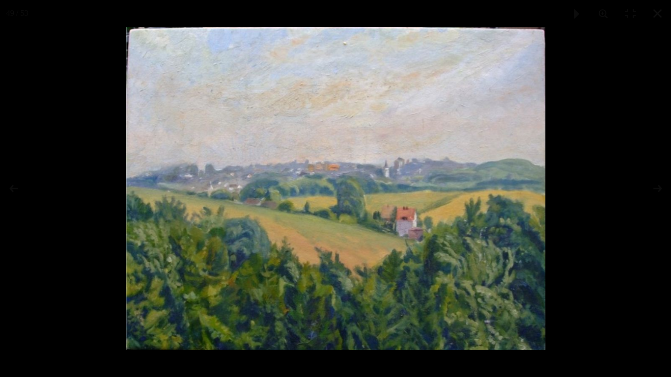 Romaney, Öl auf Leinwand, 50x60 cm, 1987