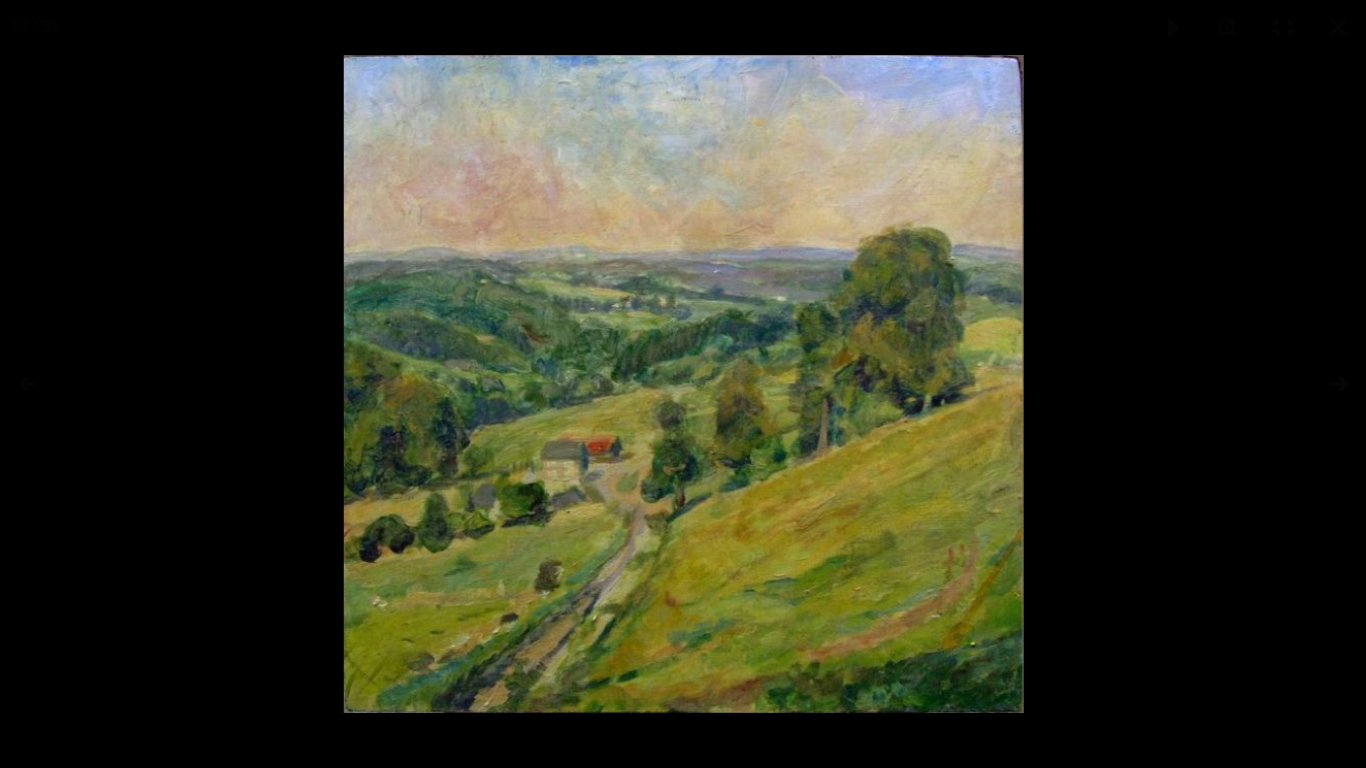 Bei Hachenberg, Eitempera auf Holz,40x45 cm,  1988