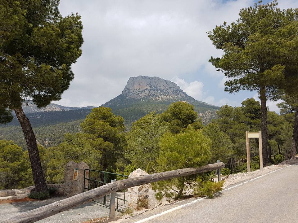 der höchste Berg der Sierra Espuna