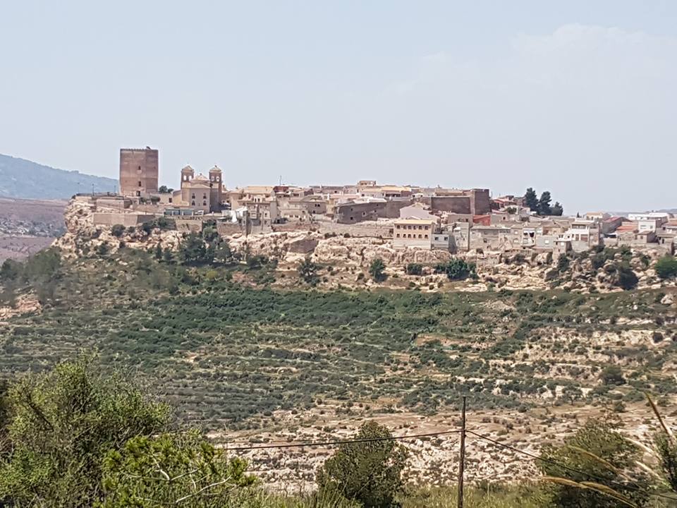 Blick auf die Mittelalterstadt ALEDO