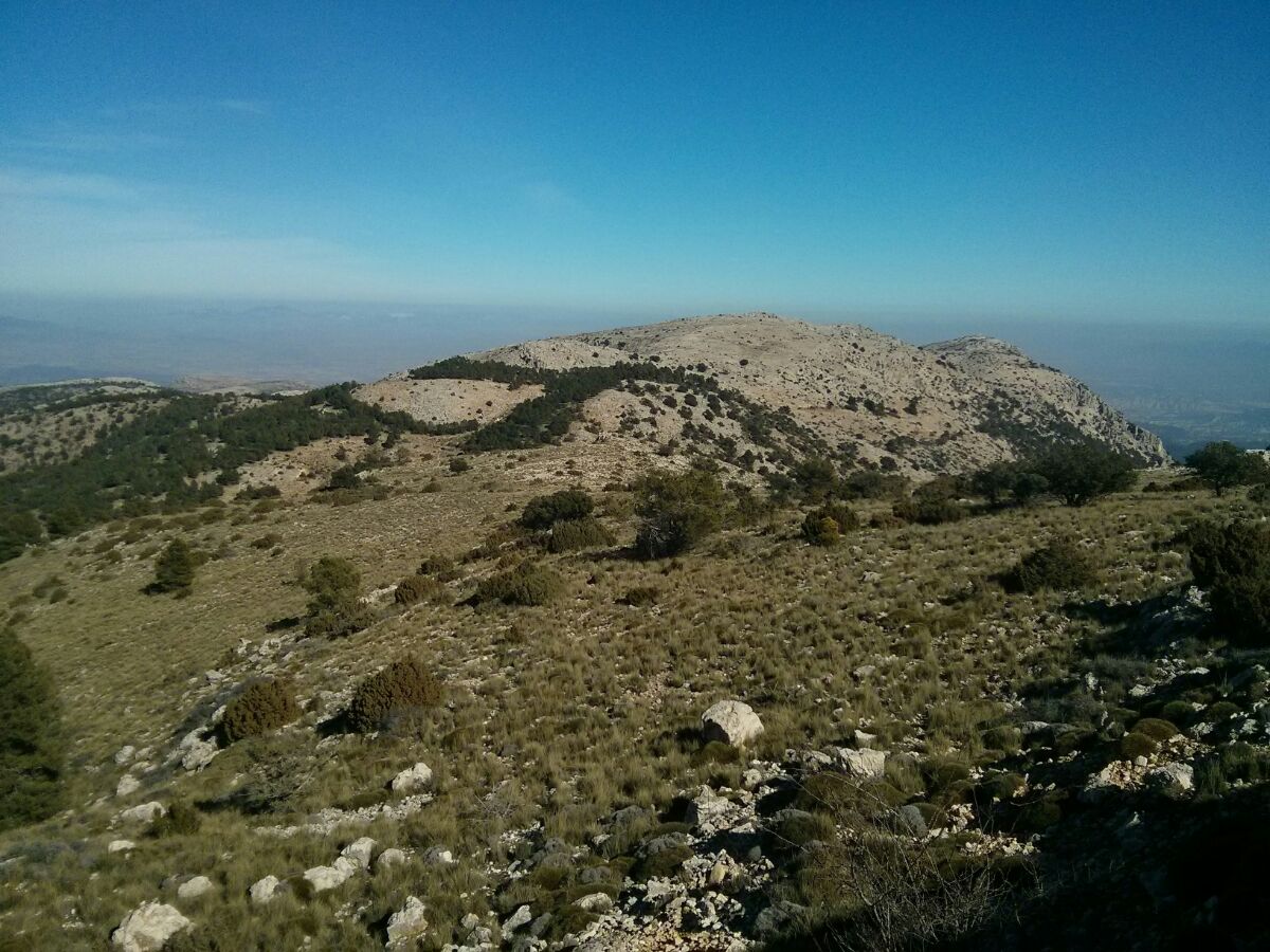 karge Bereiche in der Sierra Espuna