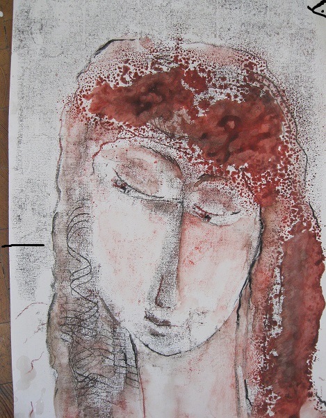 Mädchen II   30x20 cm 