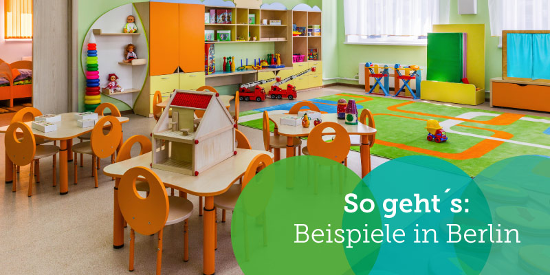 Träger in Berlin - Kinderbetreuung mit Unternehmen