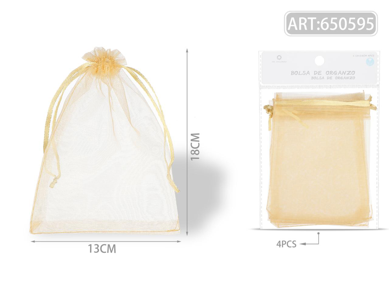 Bolsas de organza 13x18 new arrivals