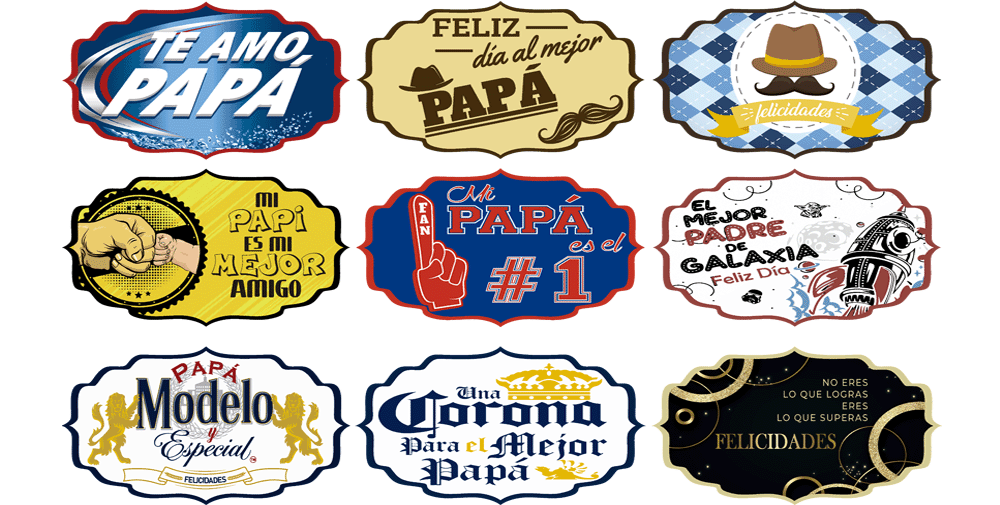 NUEVOS PINES CARDS PARA PAPA - Página web de corporativomjg