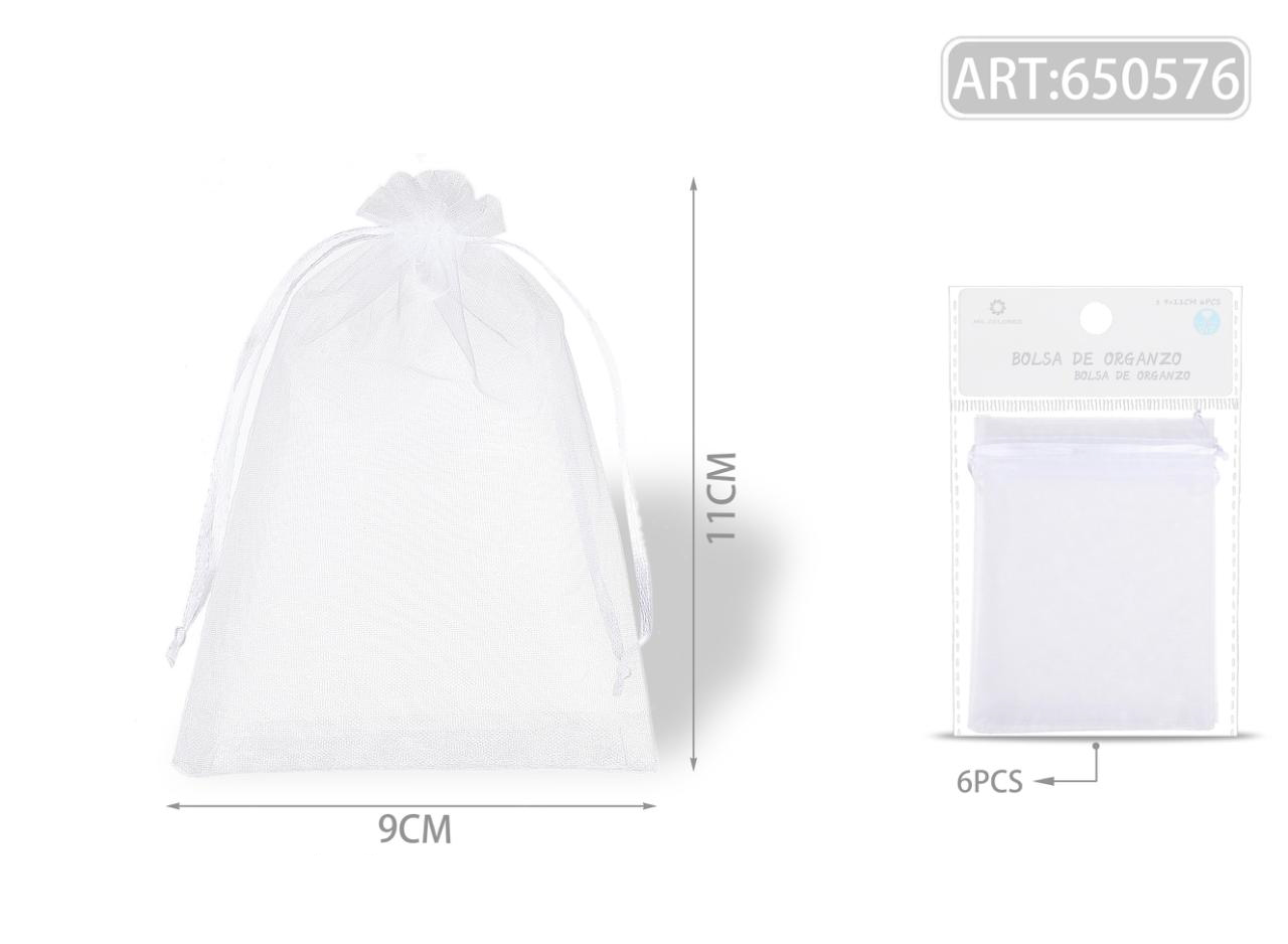 Bolsas de cheap organza 13x18