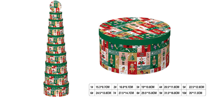 SETS DE CAJA DURA NAVIDEÑAS