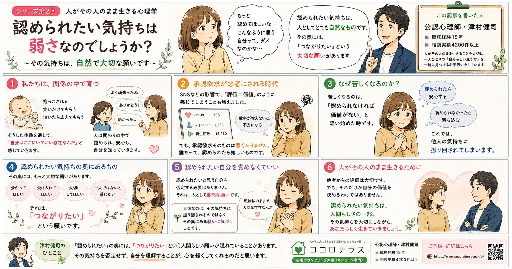 認められたい気持ちは弱さなのでしょうか