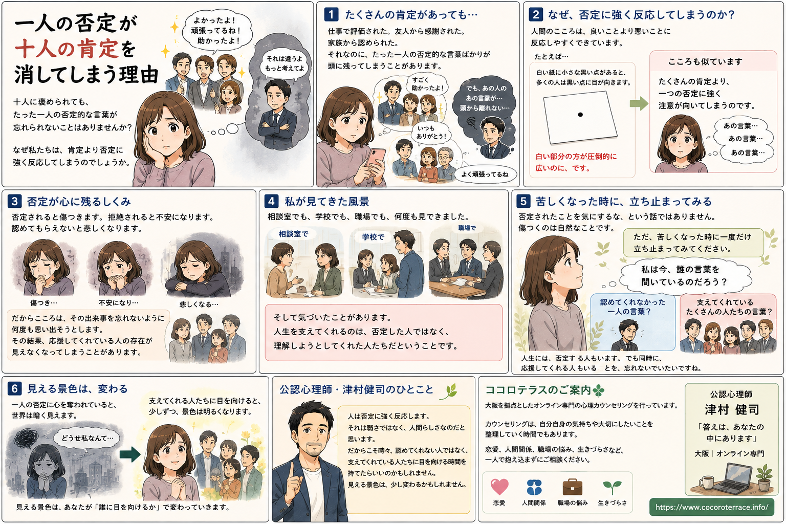 一人の否定が十人の肯定を消してしまう理由