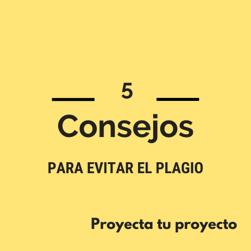 ¿Cómo escribir tu trabajo fin de máster sin plagio?