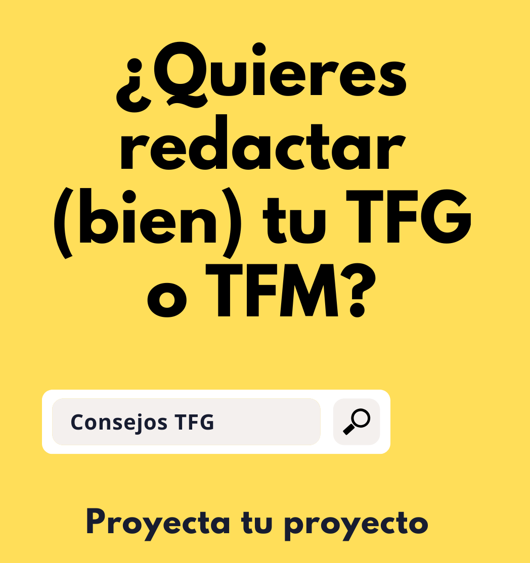 Domina tu Trabajo Fin de Grado o Trabajo Fin de Máster con estos Consejos Infalibles: trucos para redactar el TFG o TFM con eficacia
