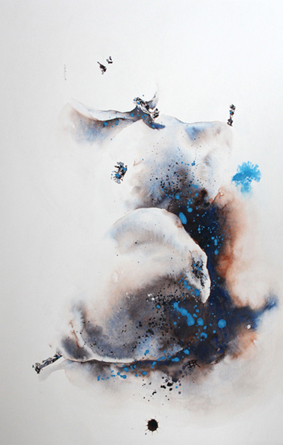Essence de poires par trois, 80x60cm