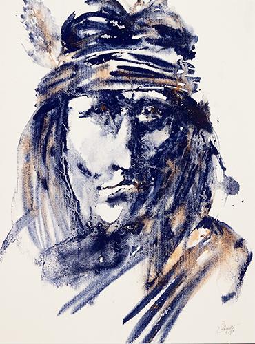Apache I, 80x60cm
