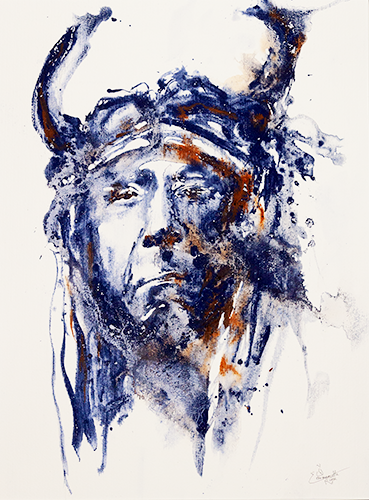 Cheyenne I, 80x60cm