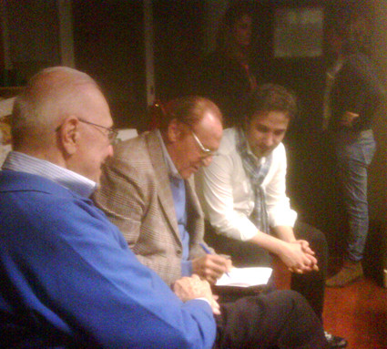 con EMILIO RAVEL e RENZO ARBORE