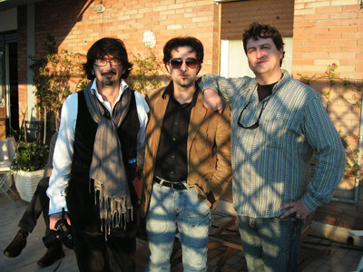 con LUCA ROMANI e MARIO ANDREI