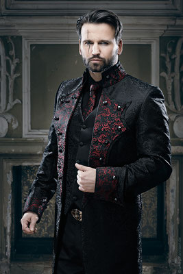 Gothic wedding suits for mens discount