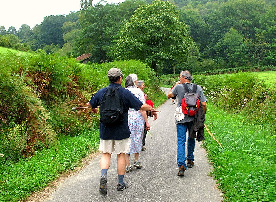 Randonnée autour d'Iribarnia