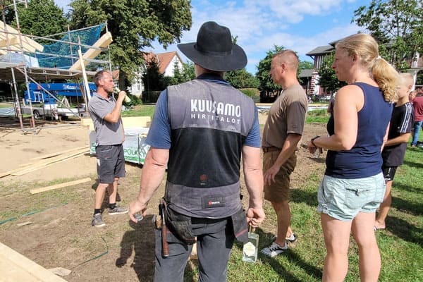 Blockhaus Baustelle in Deutschland - Richtest 