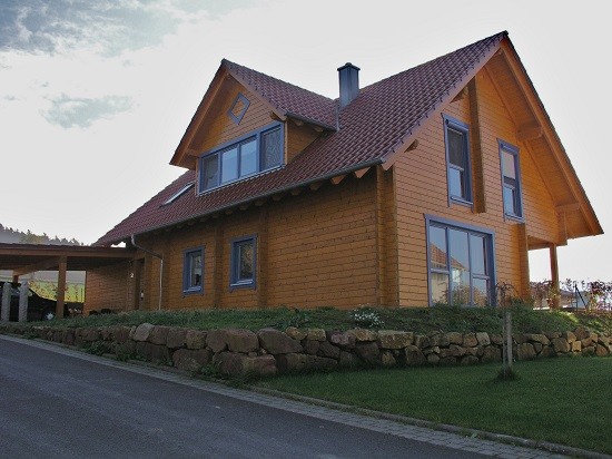 Blockhaus bauen - Blockhaus als modernes Wohnhaus planen - Hessen - Marburg - Offenbach - Wiesbaden - Hanau - Würzburg