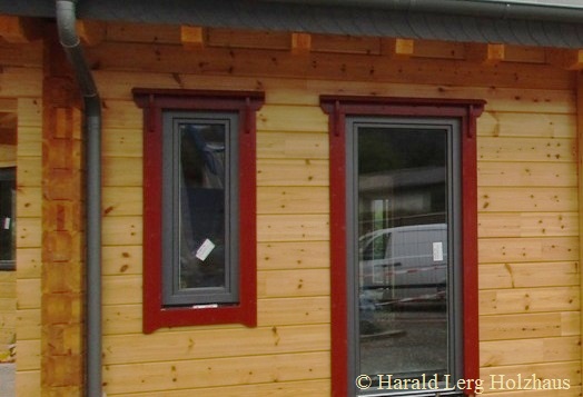 Hausbau - Finnisches Holzhaus bauen - Blockhaus Fenster - Idstein - Oberhausen - Vellmar - Mainz -Hanau 