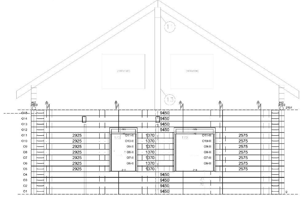 Haustechnik und Elektroleitungen im Holzblockhaus