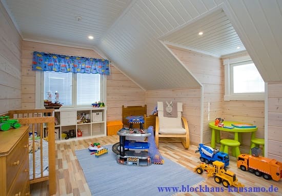 Kinderzimmer im Ökohaus