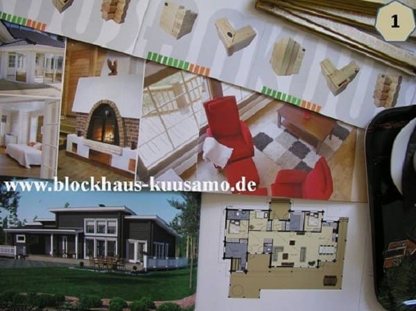 Barrierefreies Blockhaus mit Pultdach oder Satteldach - Blockhausbau - Hausbau  - Holzhaus bauen - Rostock - Warnemünde - Hausentwurf - Grundrissplanung der Blockhäuser - Holzhaus Entwürfe - Blockhaus planen und bauen  