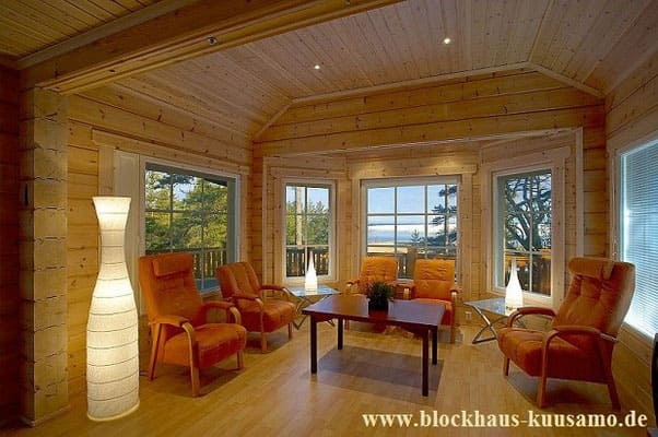 Nachhaltiges Blockhaus - Innenansicht - Wohnblockhaus - Einfamiienhaus - Massivholzhäuser - Wohnblockhaus - Nierdigenergiehaus - Niedersachsen - Berlin Brandenburg -  Hausbau - Holzhaus - Zimmerei - Planung - Montage - Niedersachsen  